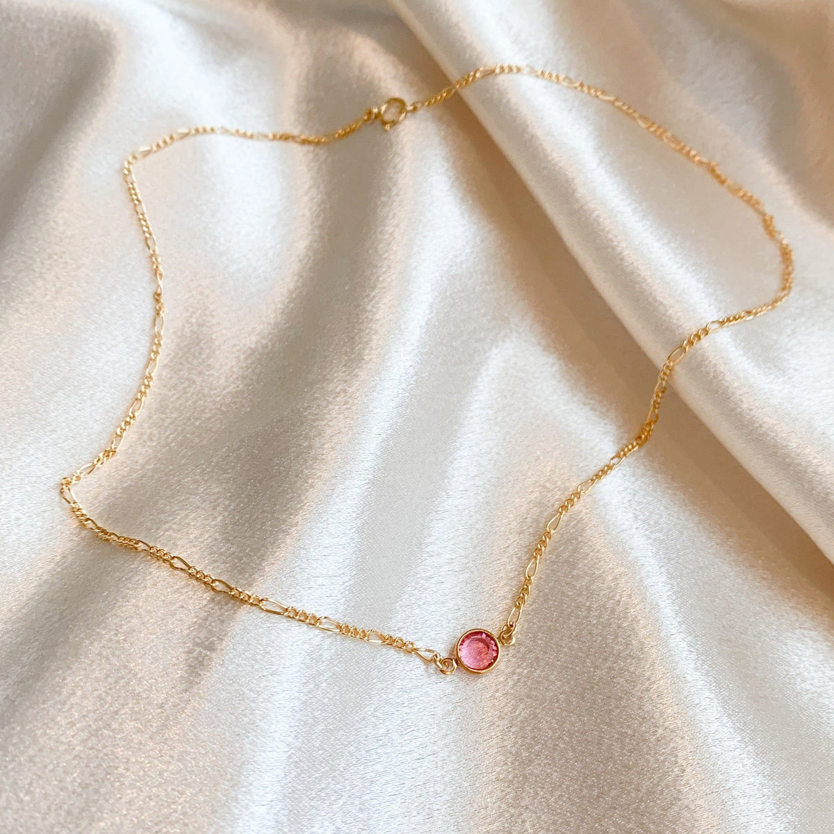 Figaro Birthstone Necklace - xohanalei