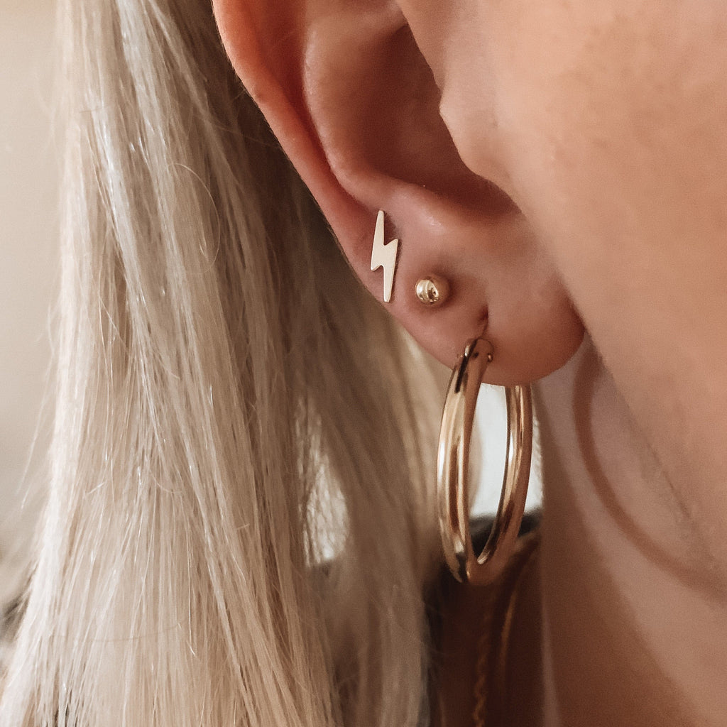 Goujons de boulons éclaircissants (remplis d’or 14 carats)