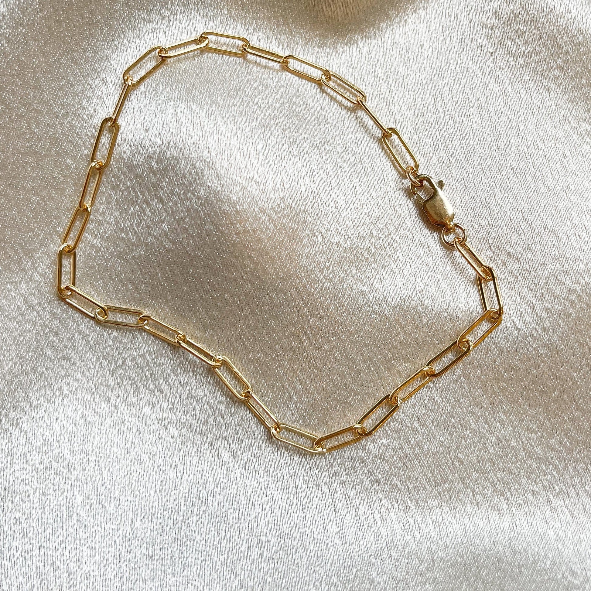 Unisex Paperclip  Bracelet