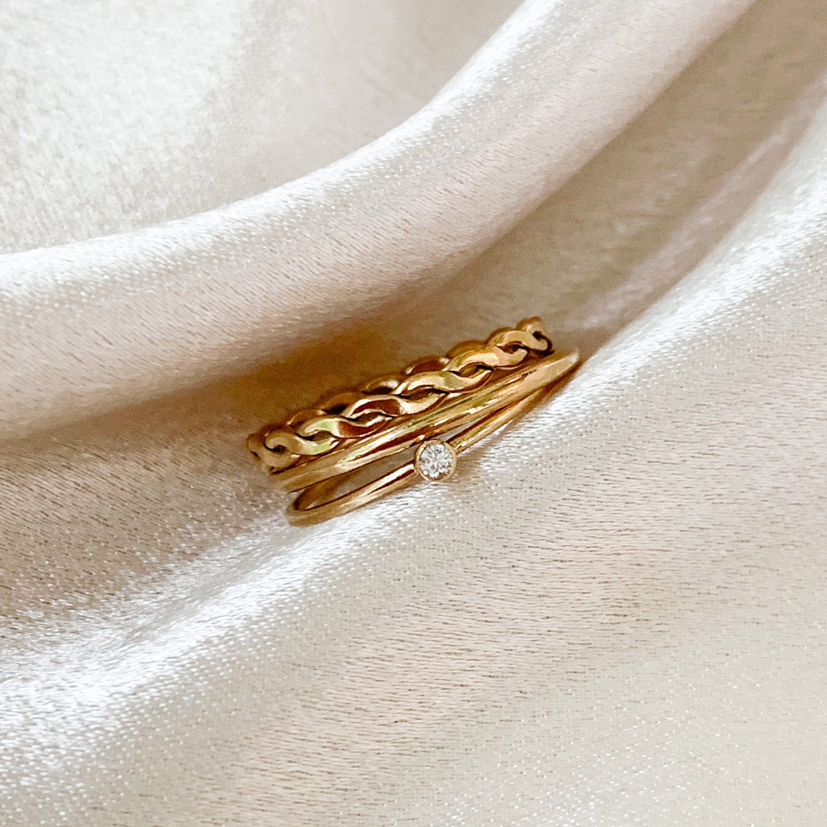 Woven Ring Trio Set - xohanalei