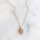 14k Solid Gold St. Christopher Necklace - xohanalei