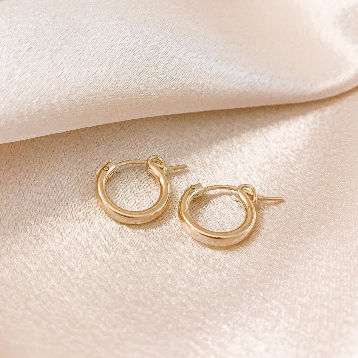 15mm Gold Filled Hoops - xohanalei
