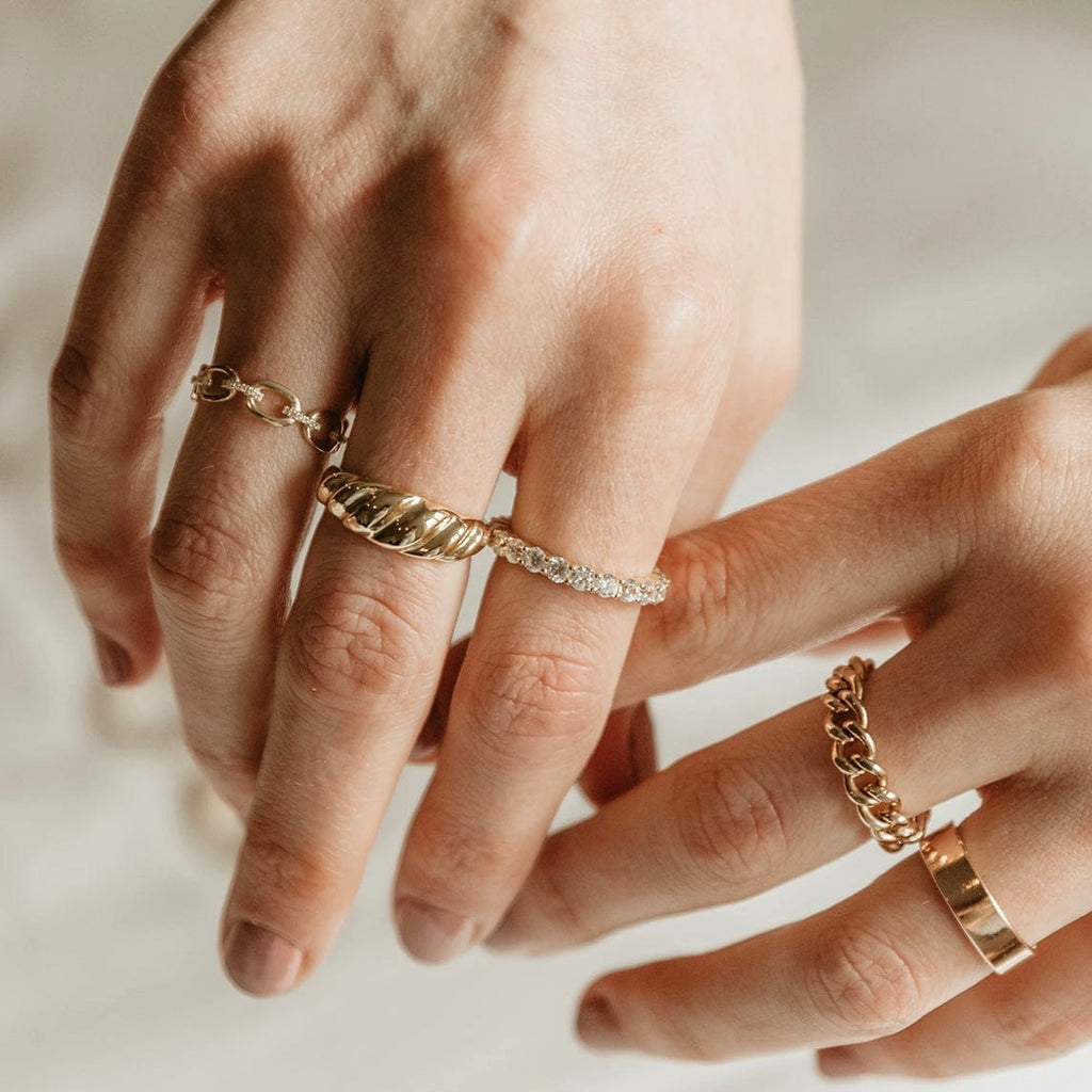 The Cz Eternity Band - xohanalei