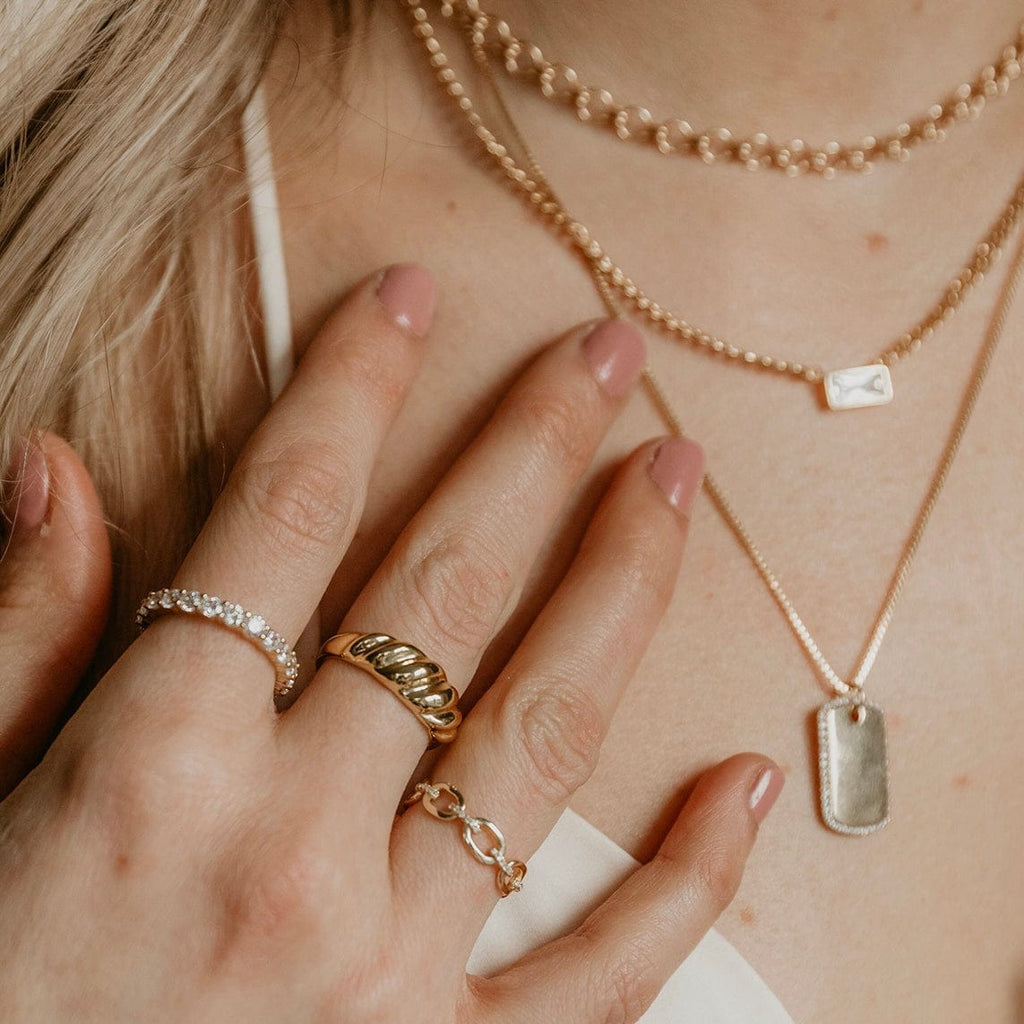 The Cz Eternity Band - xohanalei