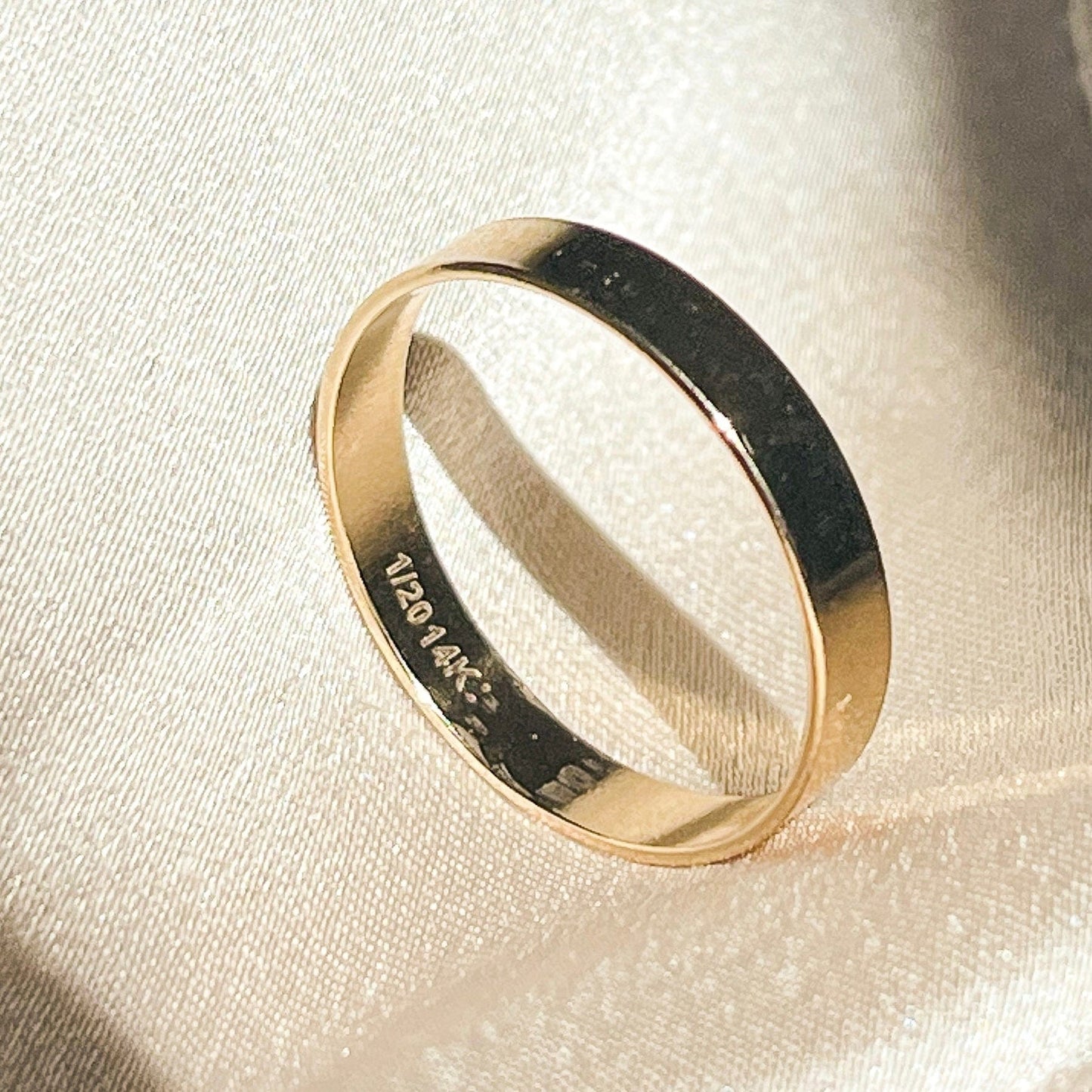 3.5mm Gold Filled Band